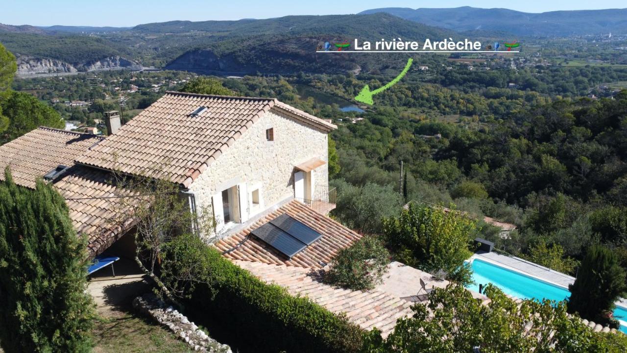 Domaine De La Rochere Sampzon Exterior foto